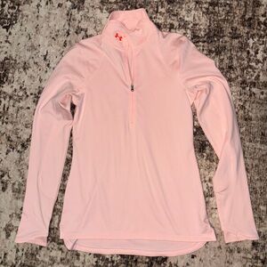 Under Armour Women’s ColdGear Fitted Pullover Athletic Workout Half-Zip